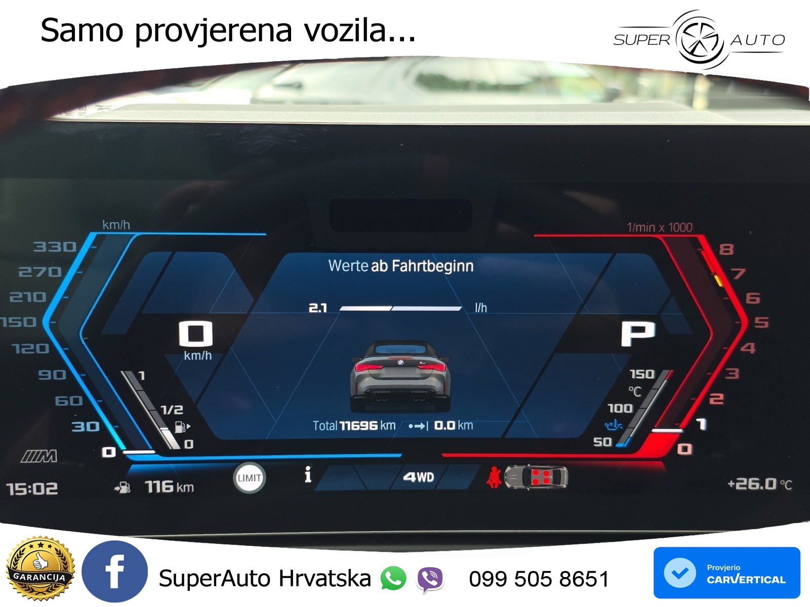 BMW M4 Convertible Competition 3.0 (530 KS) xDrive Steptronic LED+GR SJED+ACC