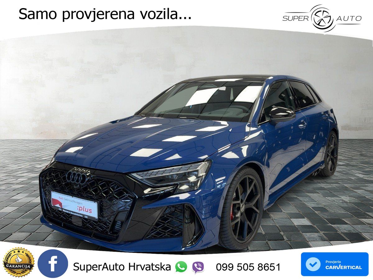 Audi RS3 Sedan 2.5 TFSI (400 KS) quattro S tronic LED+GR SJED+ACC