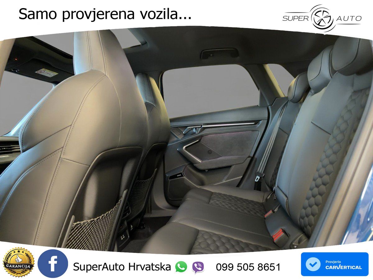 Audi RS3 Sedan 2.5 TFSI (400 KS) quattro S tronic LED+GR SJED+ACC