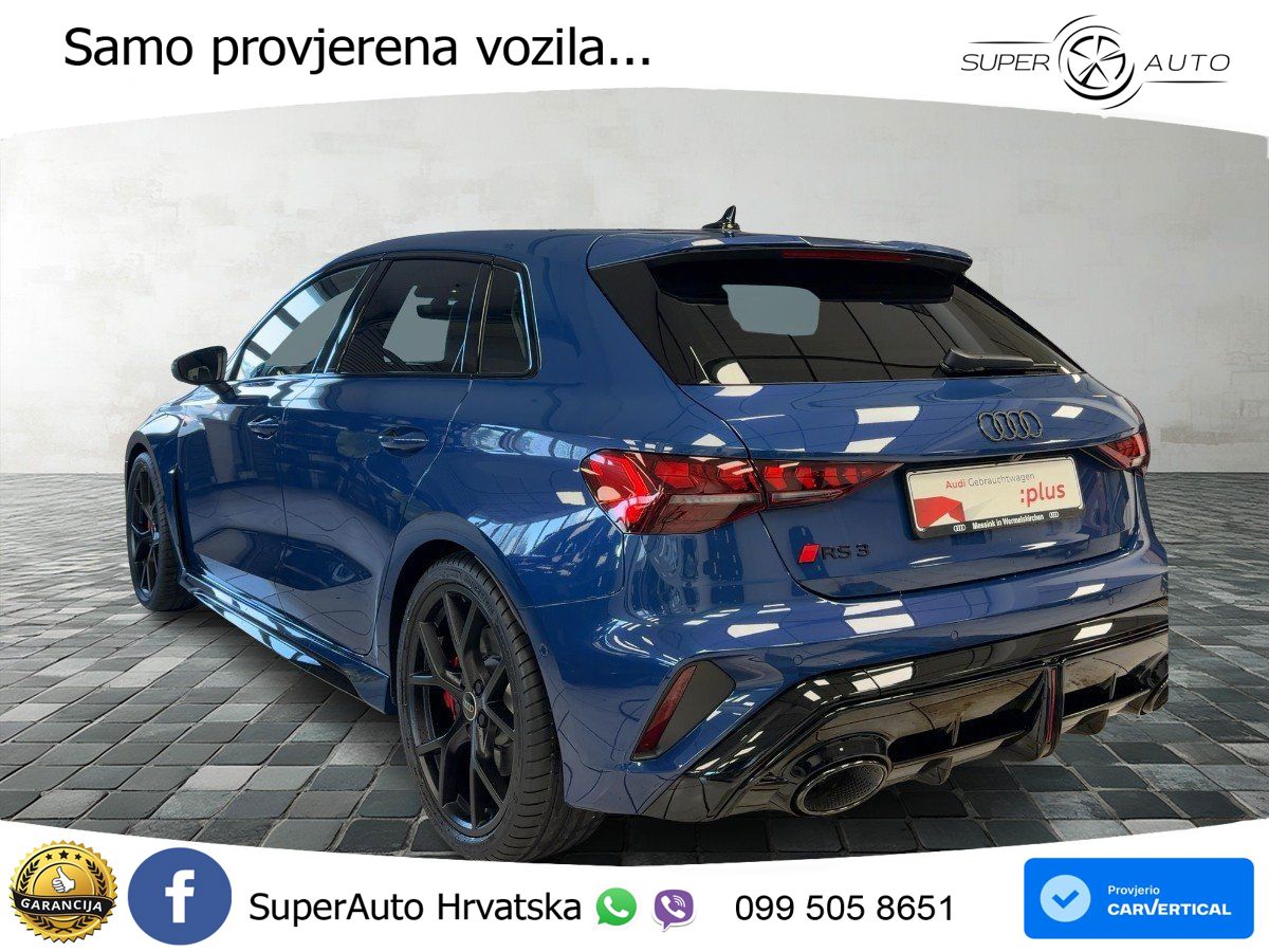 Audi RS3 Sedan 2.5 TFSI (400 KS) quattro S tronic LED+GR SJED+ACC