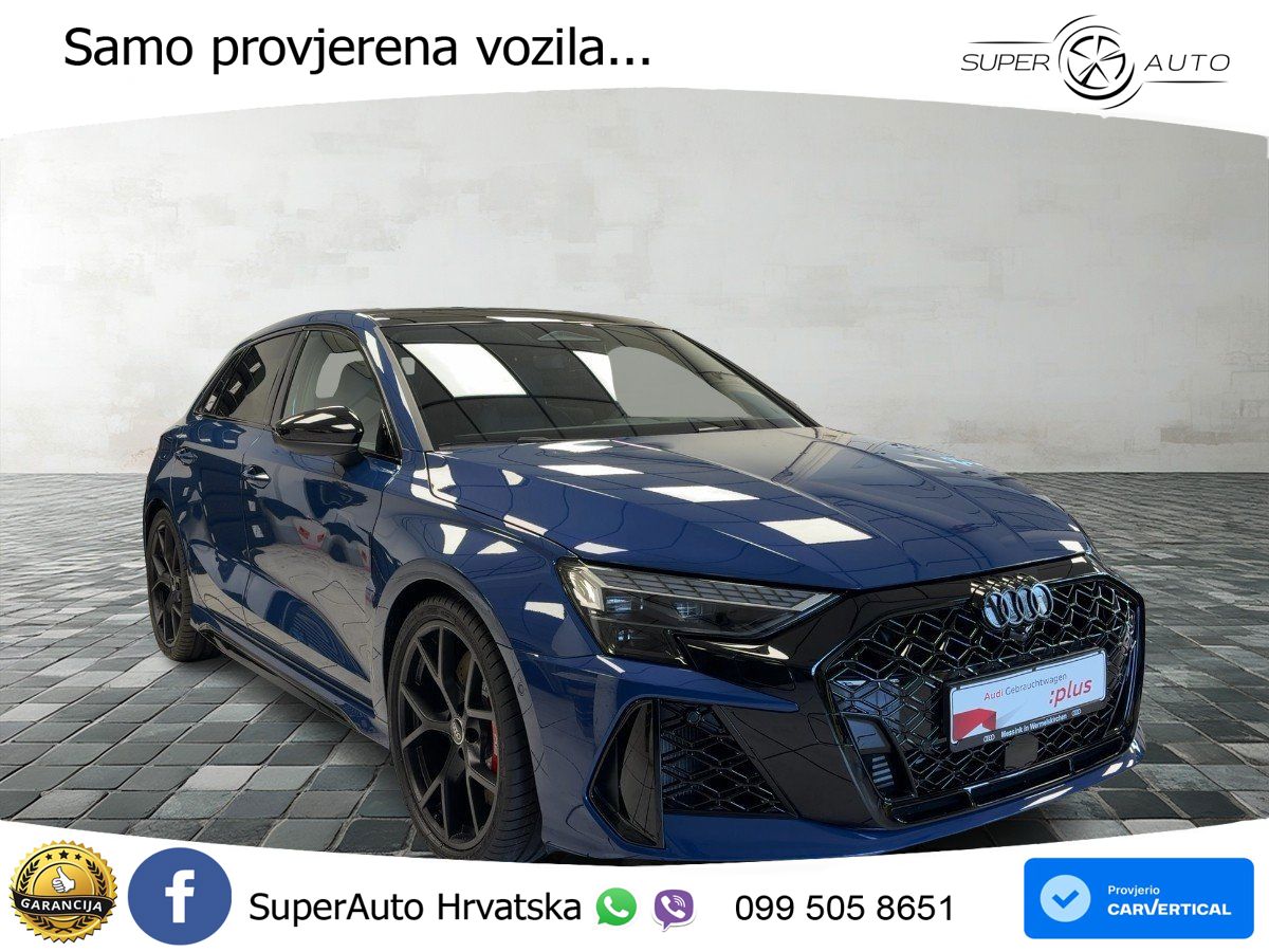 Audi RS3 Sedan 2.5 TFSI (400 KS) quattro S tronic LED+GR SJED+ACC
