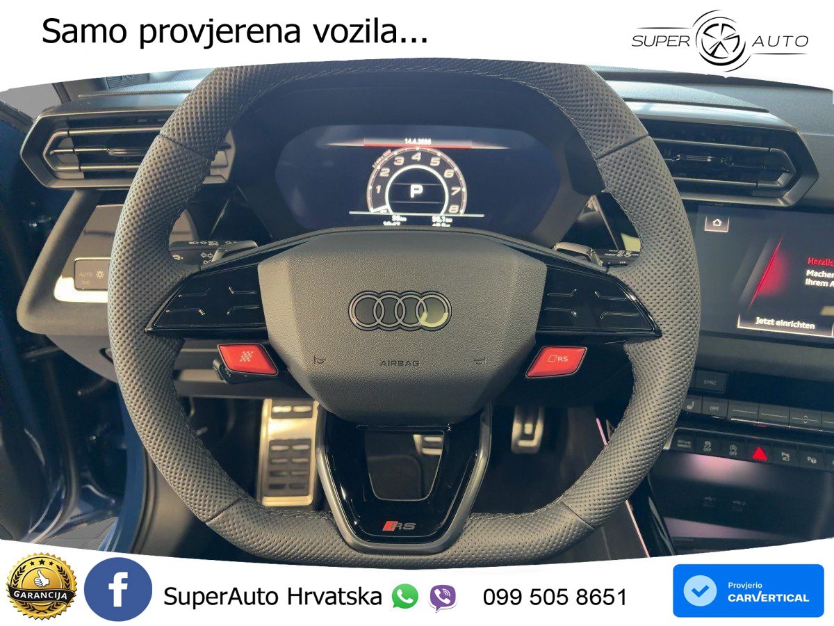 Audi RS3 Sedan 2.5 TFSI (400 KS) quattro S tronic LED+GR SJED+ACC