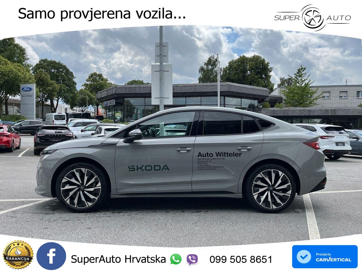 Škoda Enyaq Coupe iV 85 82 kWh (286 KS) SportLine LED+GR SJED+ACC