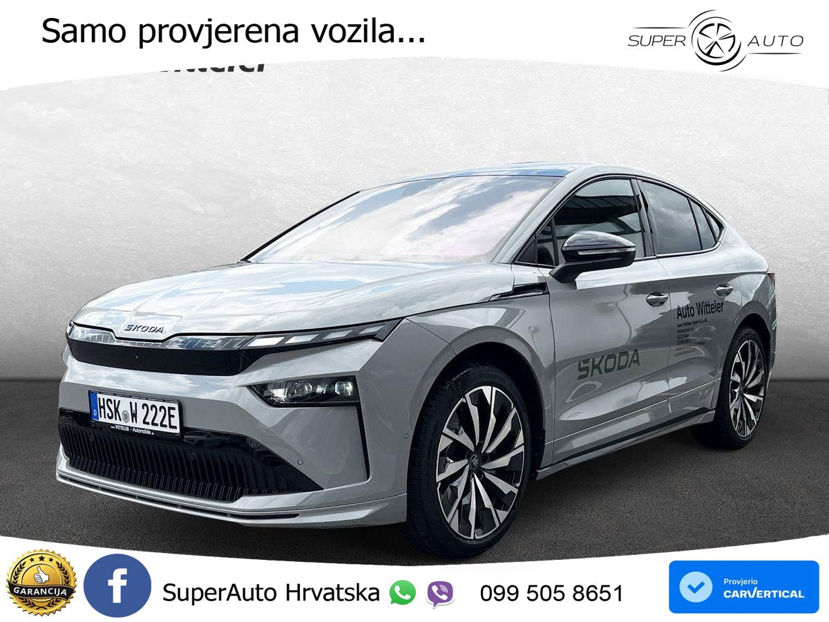 Škoda Enyaq Coupe iV 85 82 kWh (286 KS) SportLine LED+GR SJED+ACC