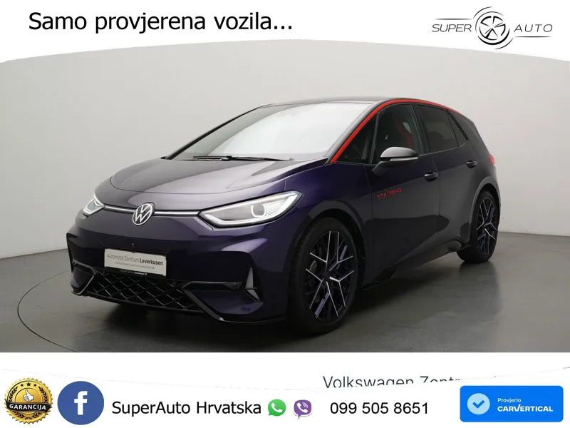 Volkswagen ID.3 GTX Performance 84 kWh (326 KS)