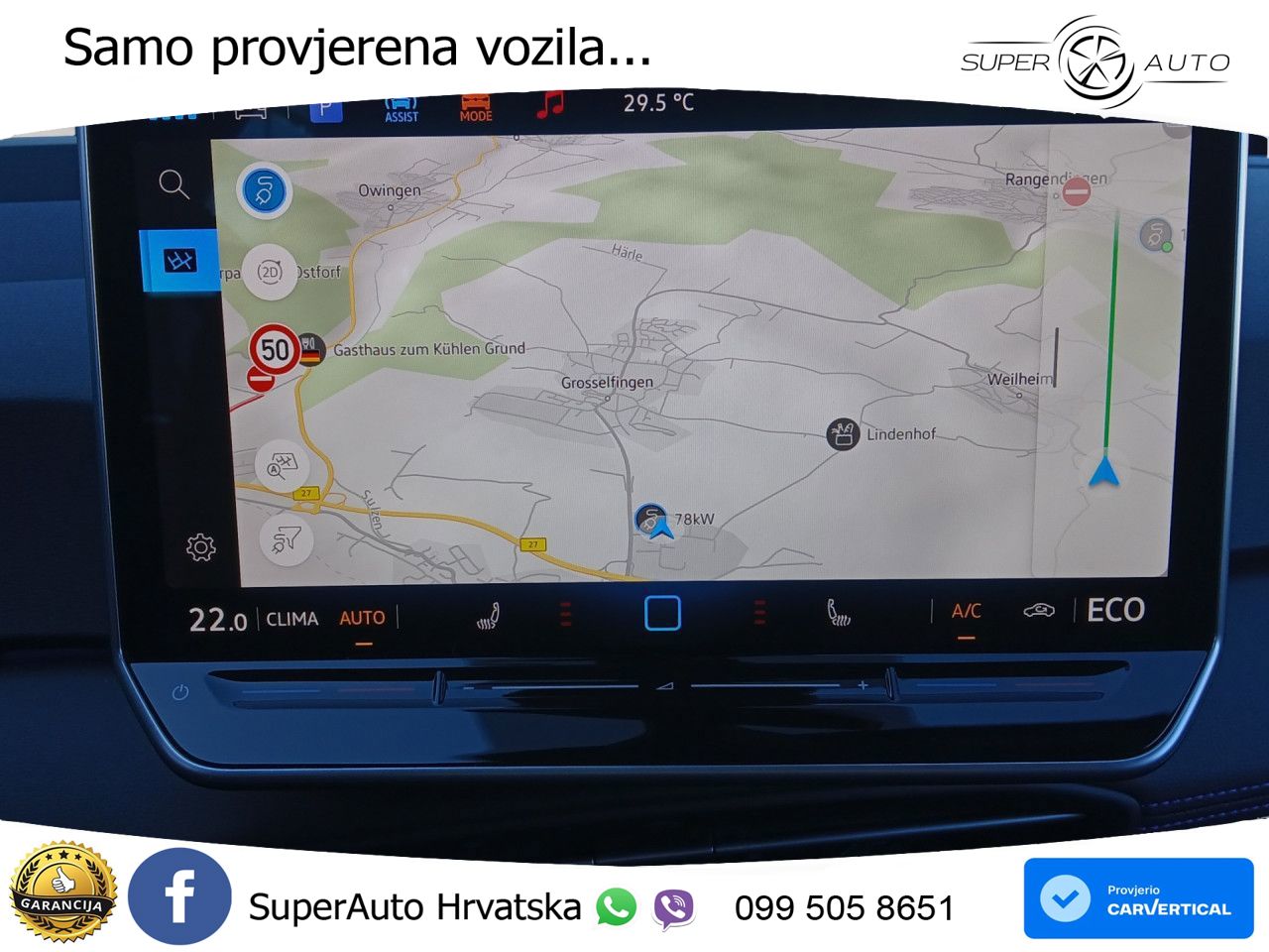 Volkswagen ID.3 GTX Performance 84 kWh (326 KS) LED+GR SJED+ACC
