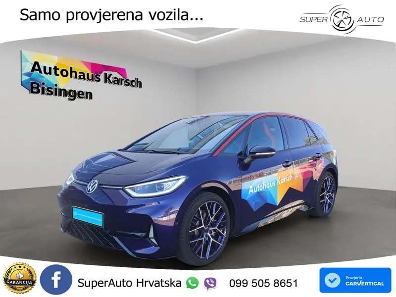 Volkswagen ID.3 GTX Performance 84 kWh (326 KS) LED+GR SJED+ACC