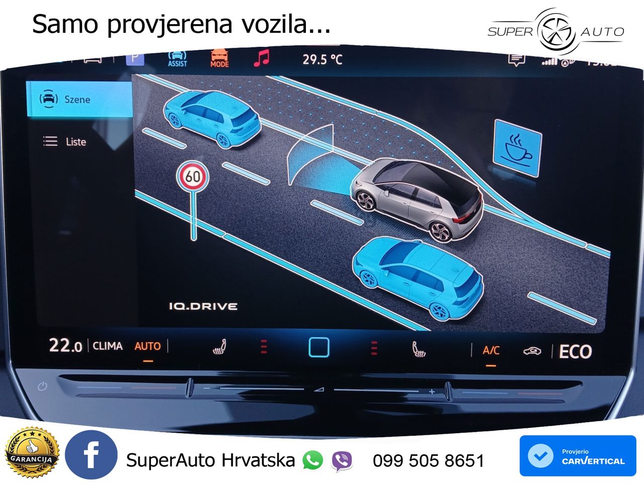 Volkswagen ID.3 GTX Performance 84 kWh (326 KS) LED+GR SJED+ACC
