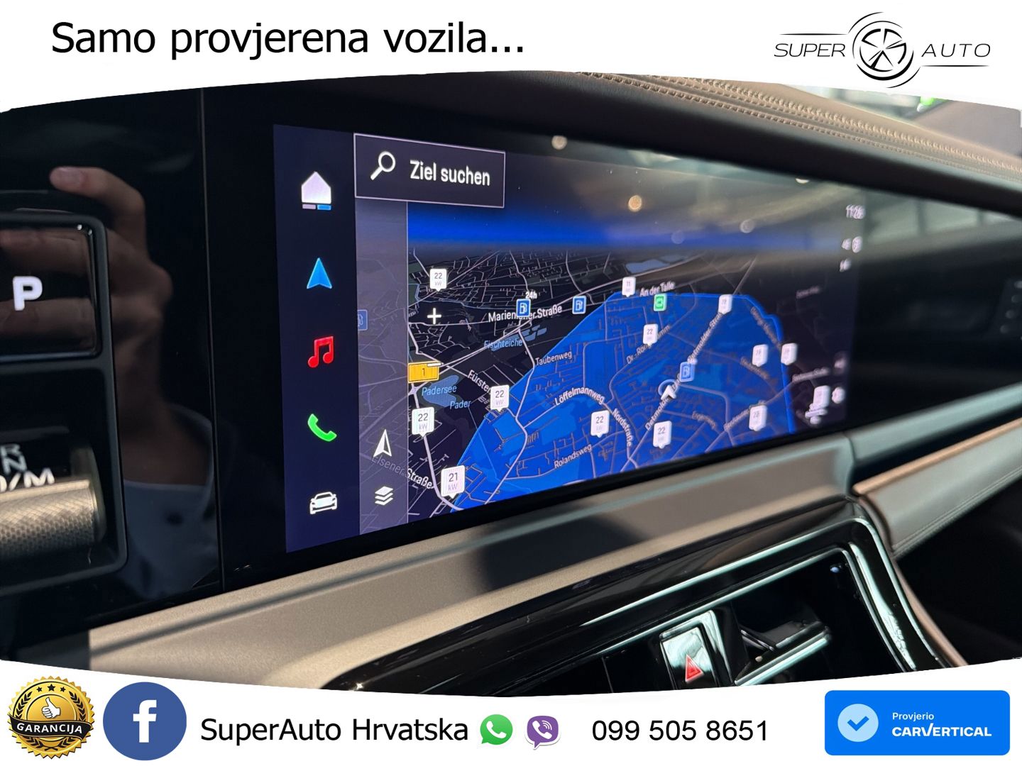 Porsche Panamera 4S 2.9 V6 (544 KS) E-Hybrid PDK ZRAČNI+ACC+GR SJED+KAM+PANO