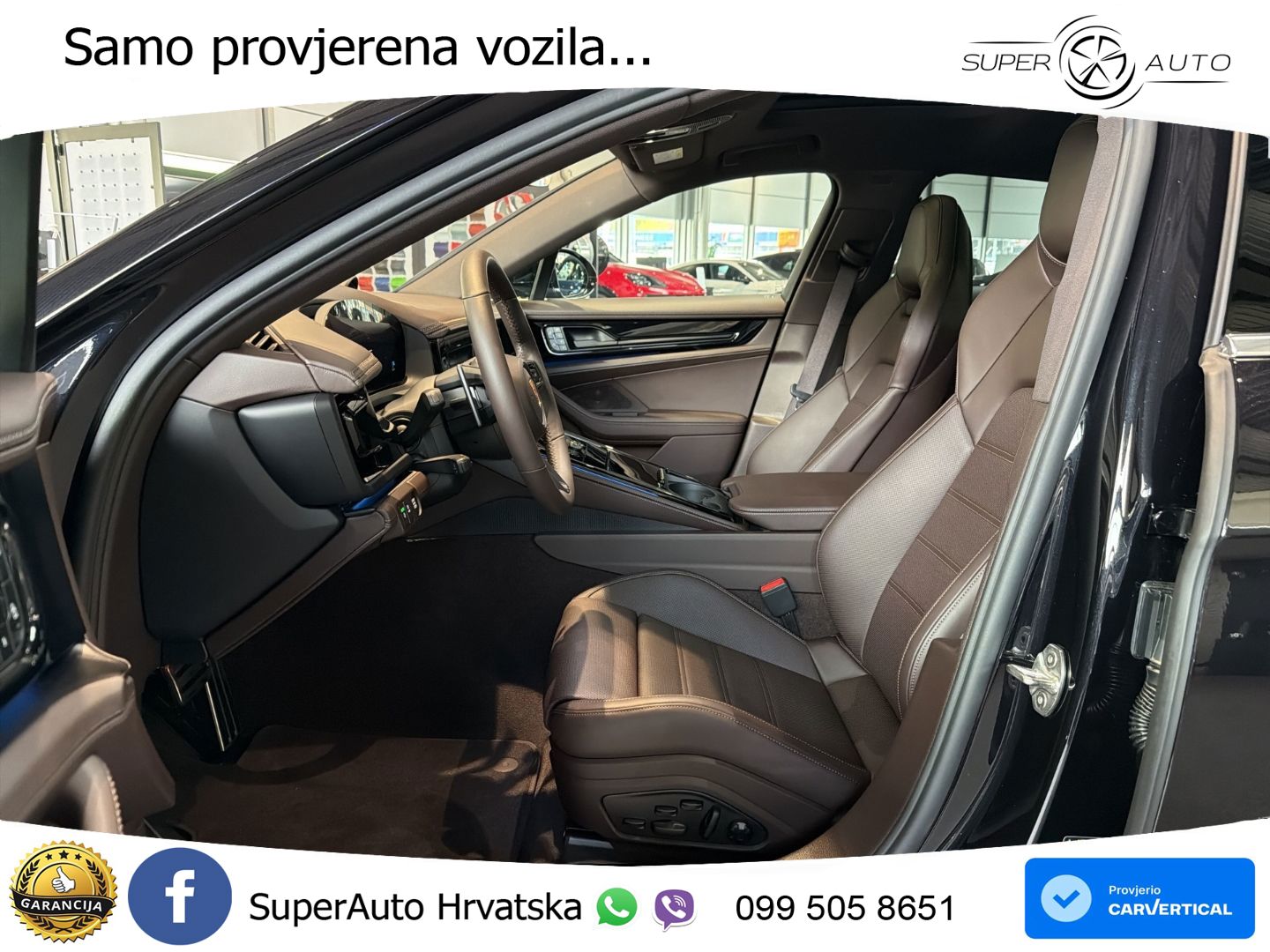 Porsche Panamera 4S 2.9 V6 (544 KS) E-Hybrid PDK ZRAČNI+ACC+GR SJED+KAM+PANO