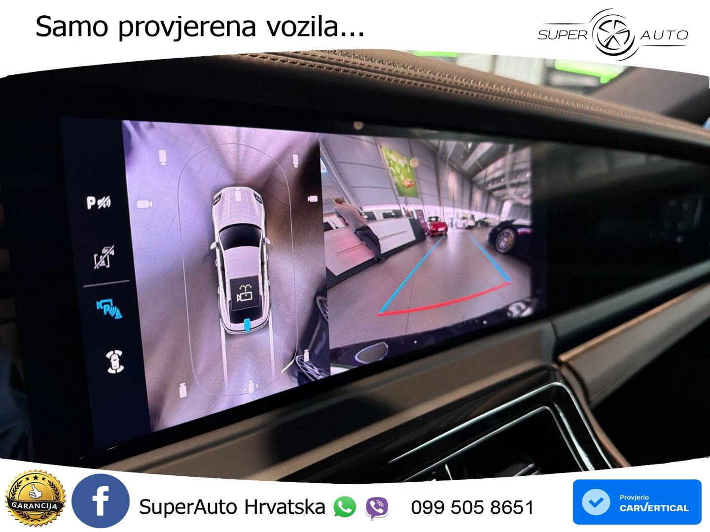 Porsche Panamera 4S 2.9 V6 (544 KS) E-Hybrid PDK ZRAČNI+ACC+GR SJED+KAM+PANO