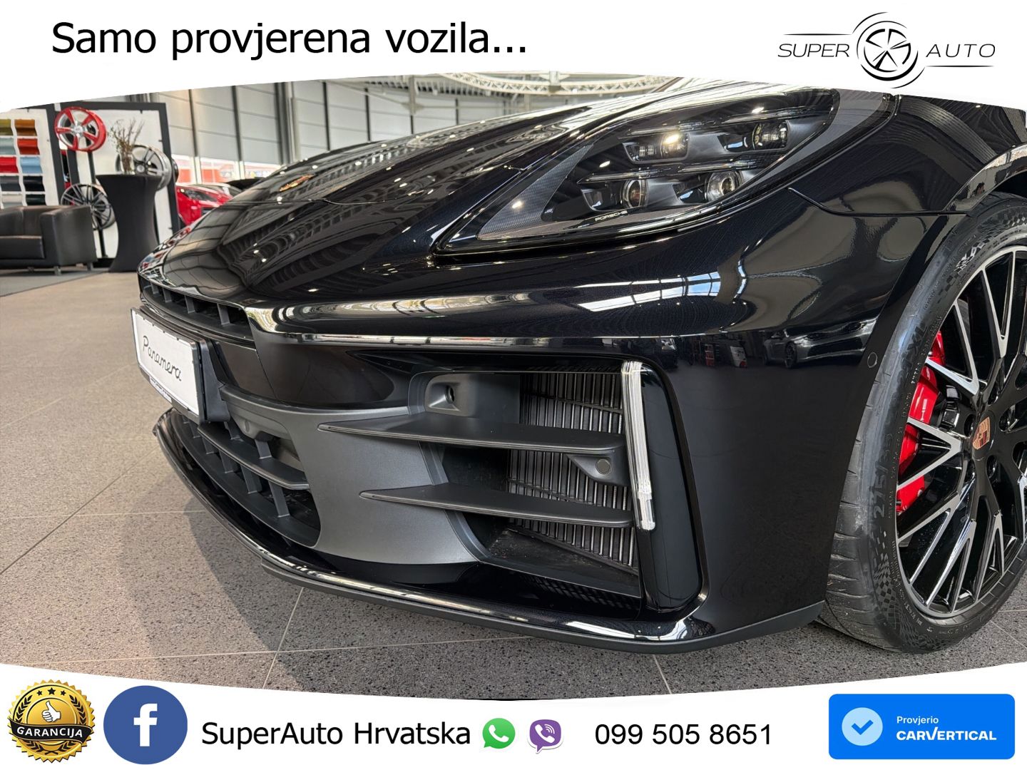 Porsche Panamera 4S 2.9 V6 (544 KS) E-Hybrid PDK ZRAČNI+ACC+GR SJED+KAM+PANO