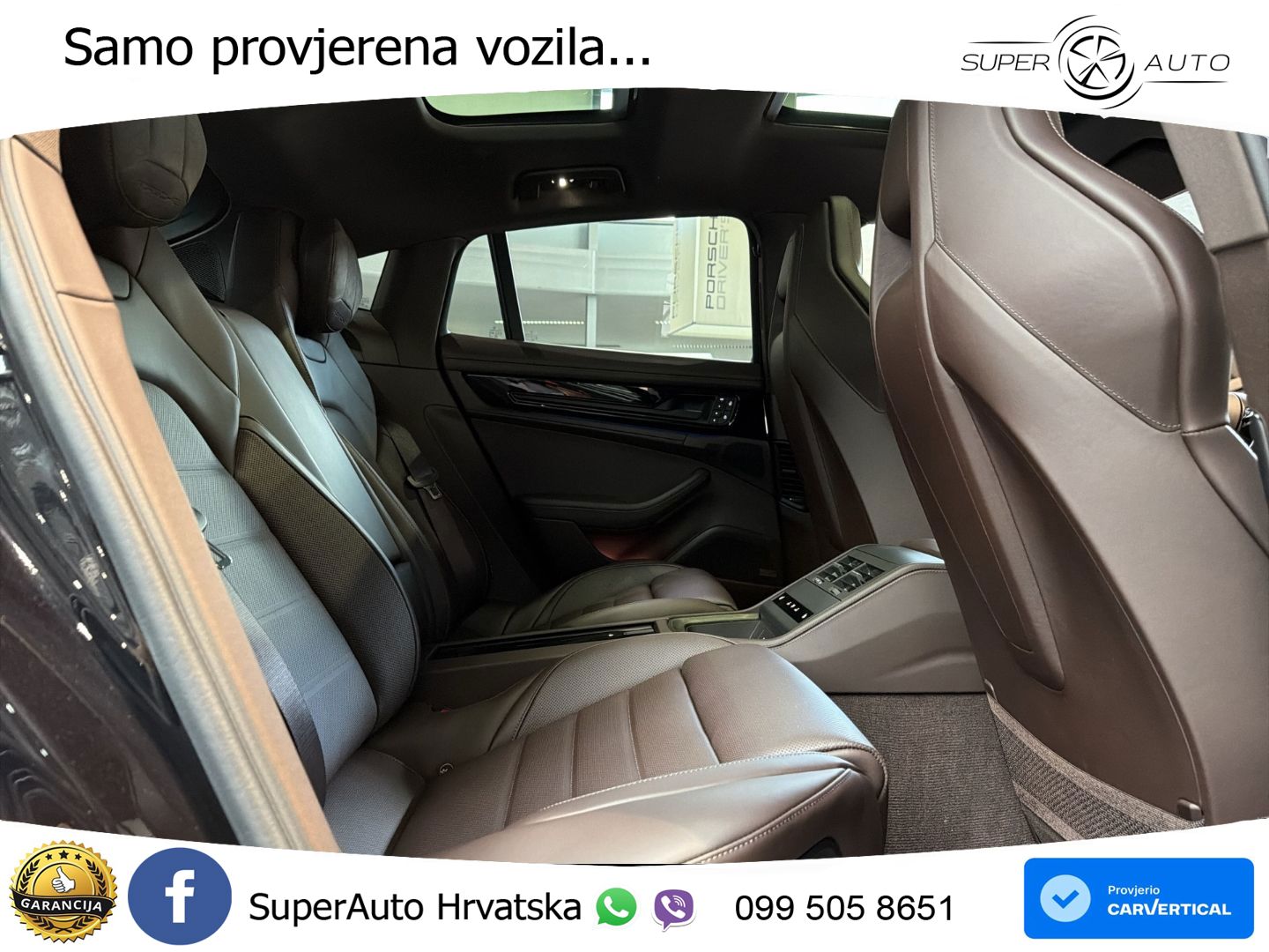 Porsche Panamera 4S 2.9 V6 (544 KS) E-Hybrid PDK ZRAČNI+ACC+GR SJED+KAM+PANO