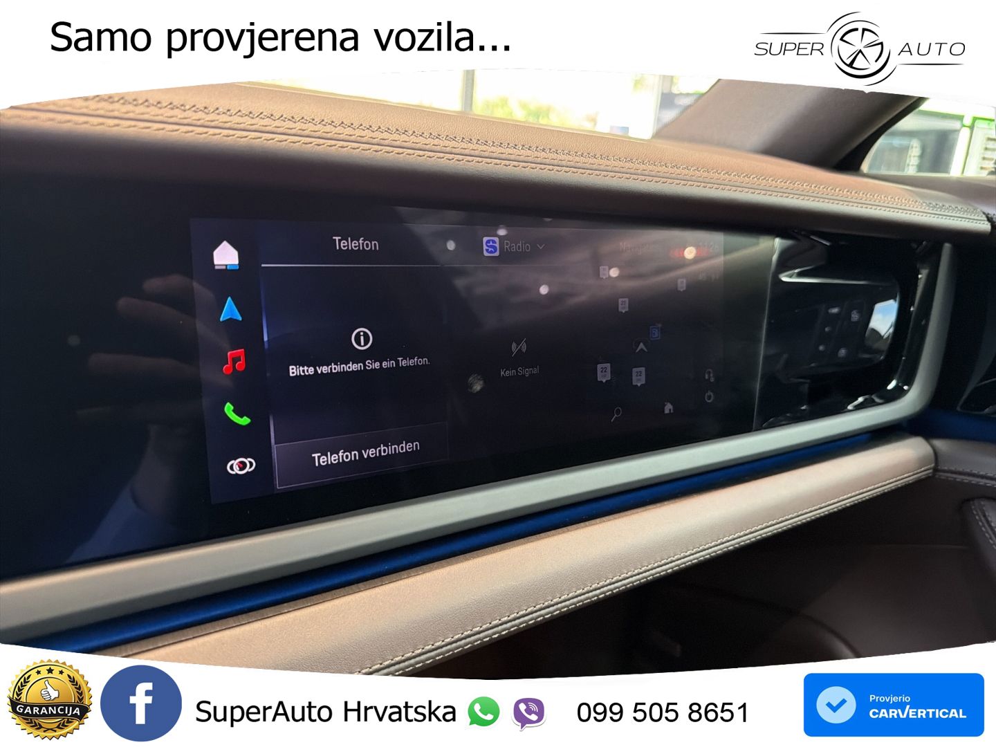 Porsche Panamera 4S 2.9 V6 (544 KS) E-Hybrid PDK ZRAČNI+ACC+GR SJED+KAM+PANO