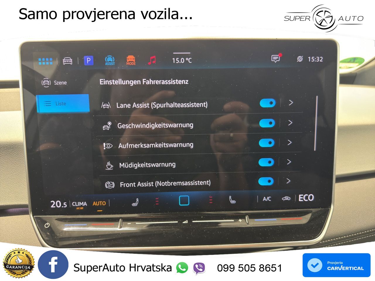 Volkswagen ID.3 Pro 62 kWh (204 KS) LED+GR SJED+ACC