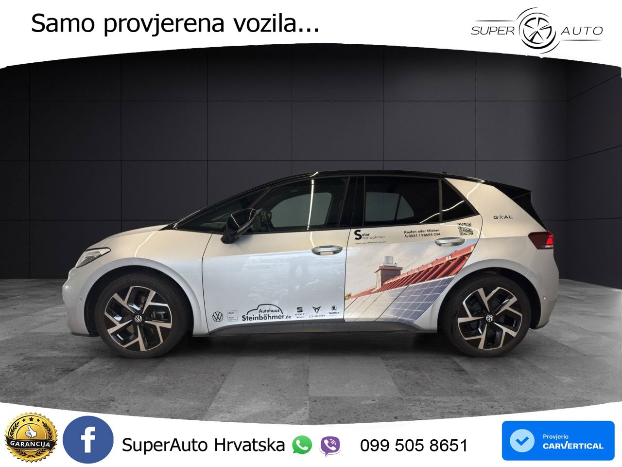 Volkswagen ID.3 Pro 62 kWh (204 KS) LED+GR SJED+ACC