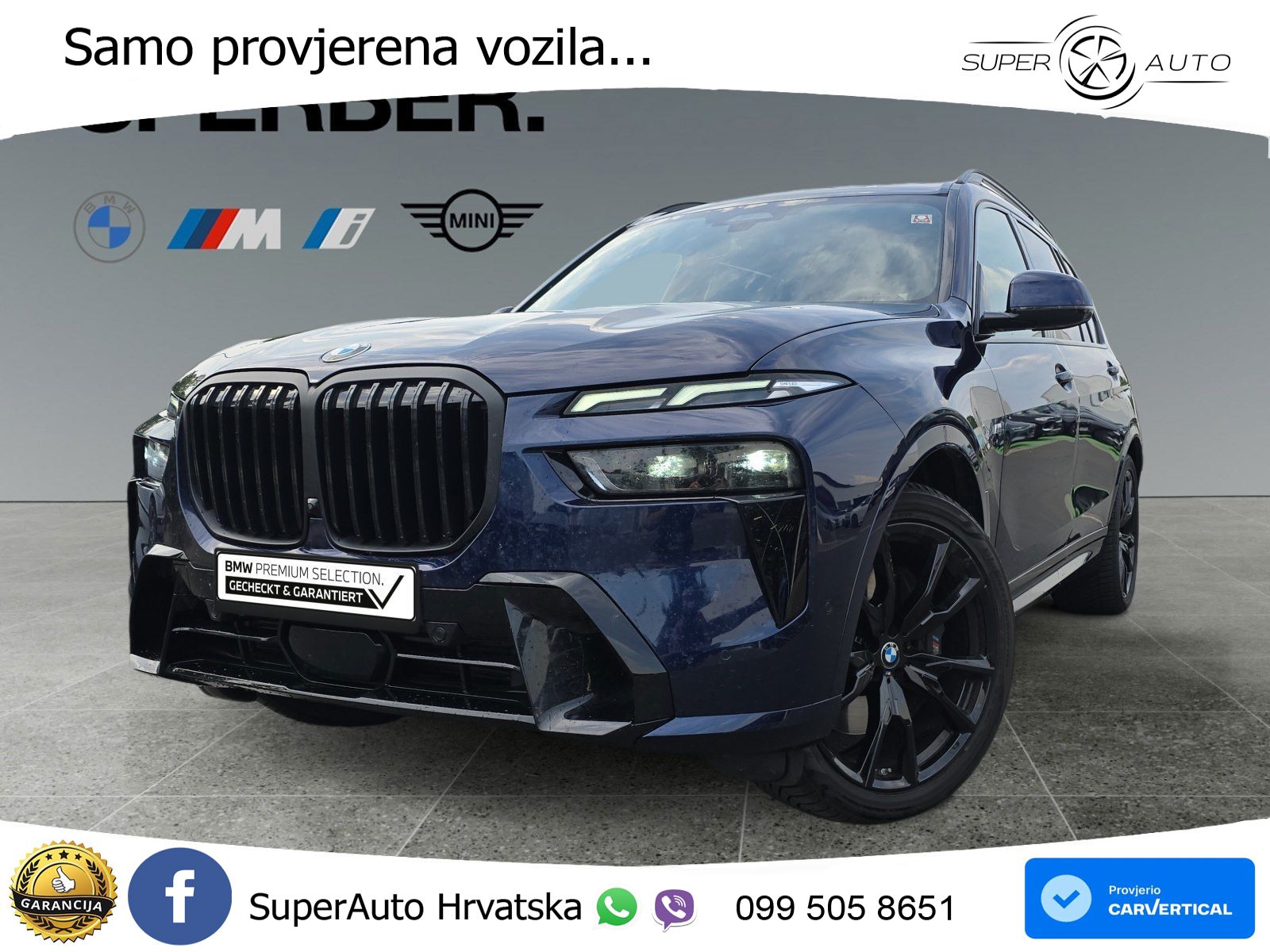 BMW X7 40d (352 KS) xDrive Steptronic M Sport LED+GR SJED+ACC