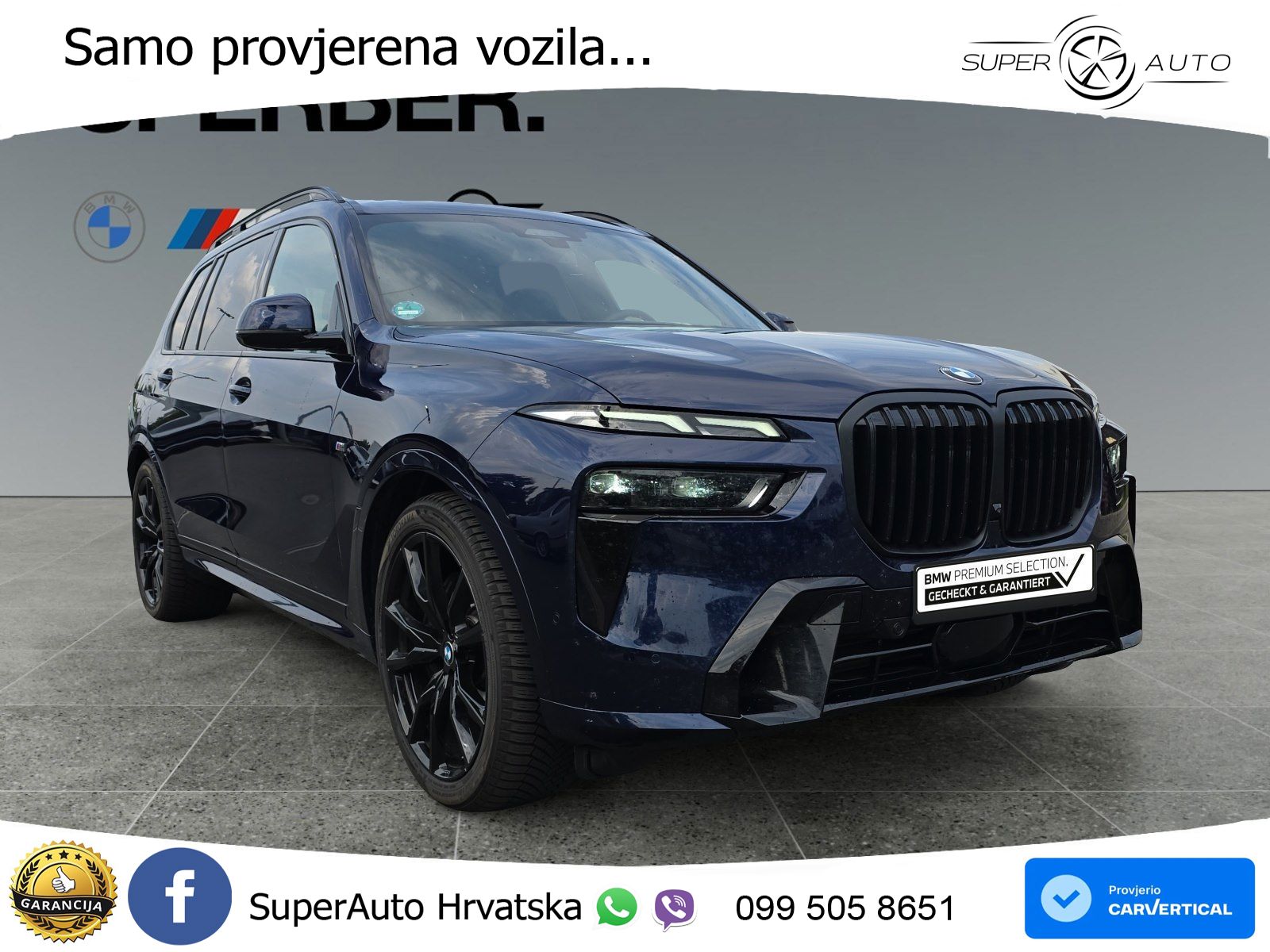 BMW X7 40d (352 KS) xDrive Steptronic M Sport LED+GR SJED+ACC