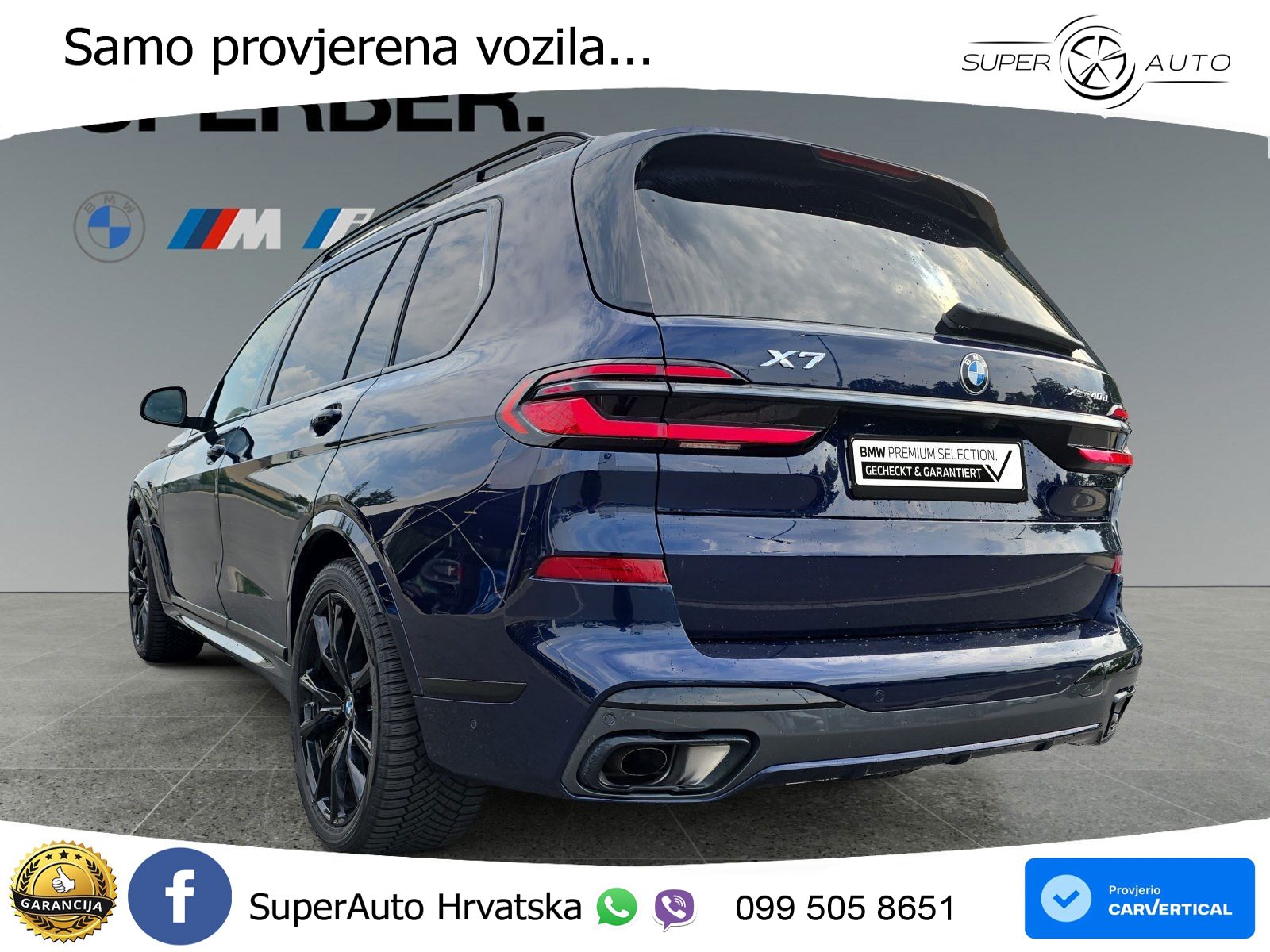 BMW X7 40d (352 KS) xDrive Steptronic M Sport LED+GR SJED+ACC