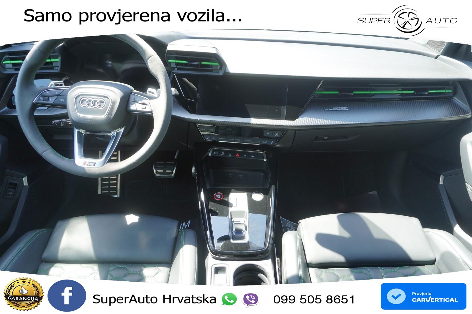 Audi RS3 Sedan 2.5 TFSI (400 KS) quattro S tronic LED+GR SJED+ACC