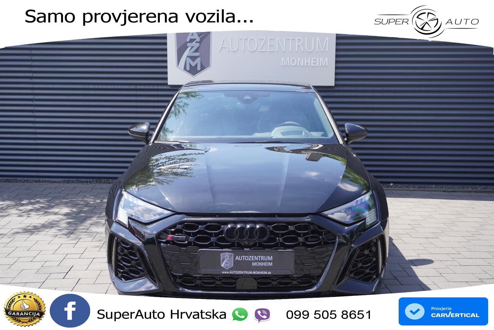 Audi RS3 Sedan 2.5 TFSI (400 KS) quattro S tronic LED+GR SJED+ACC