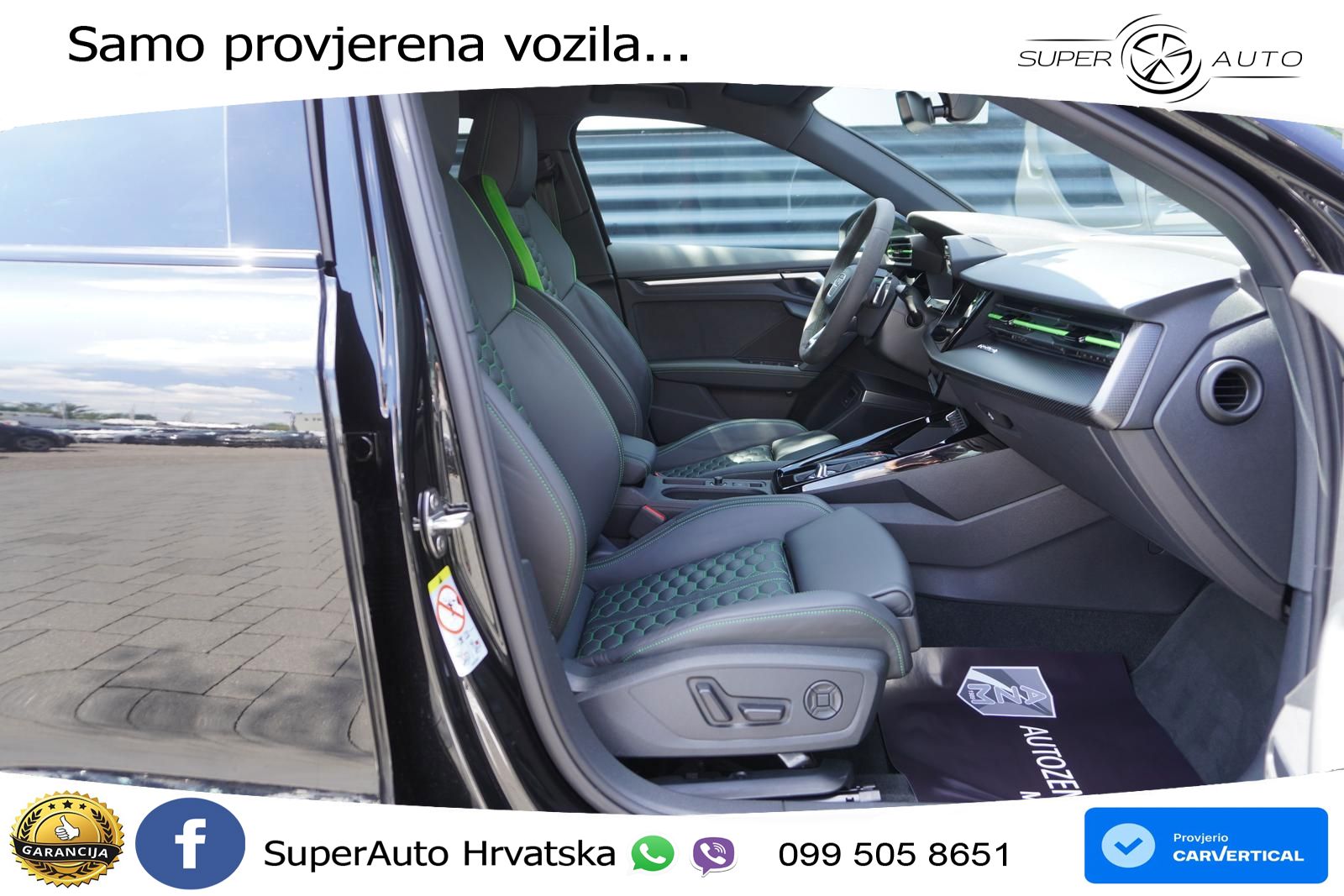 Audi RS3 Sedan 2.5 TFSI (400 KS) quattro S tronic LED+GR SJED+ACC