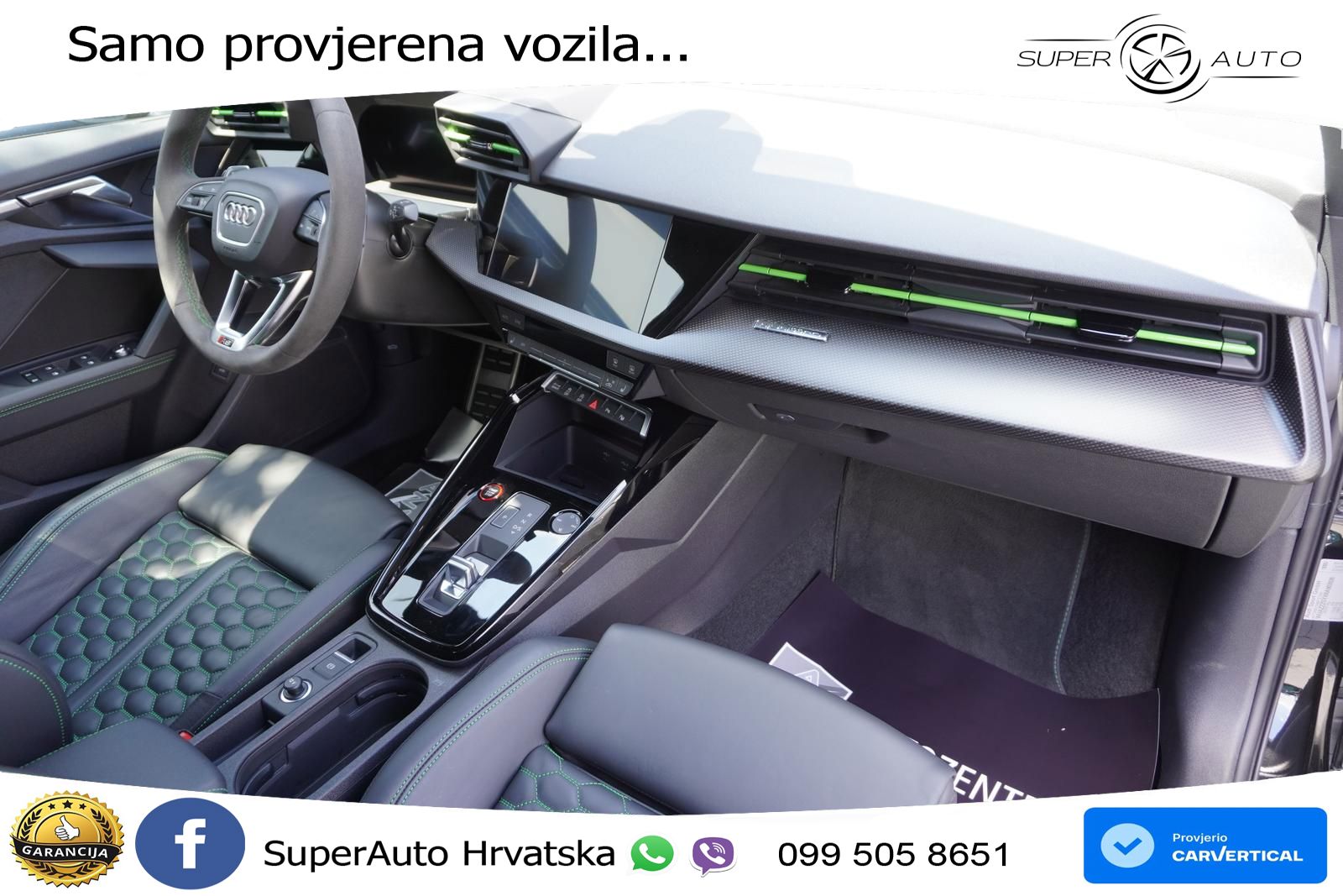 Audi RS3 Sedan 2.5 TFSI (400 KS) quattro S tronic LED+GR SJED+ACC