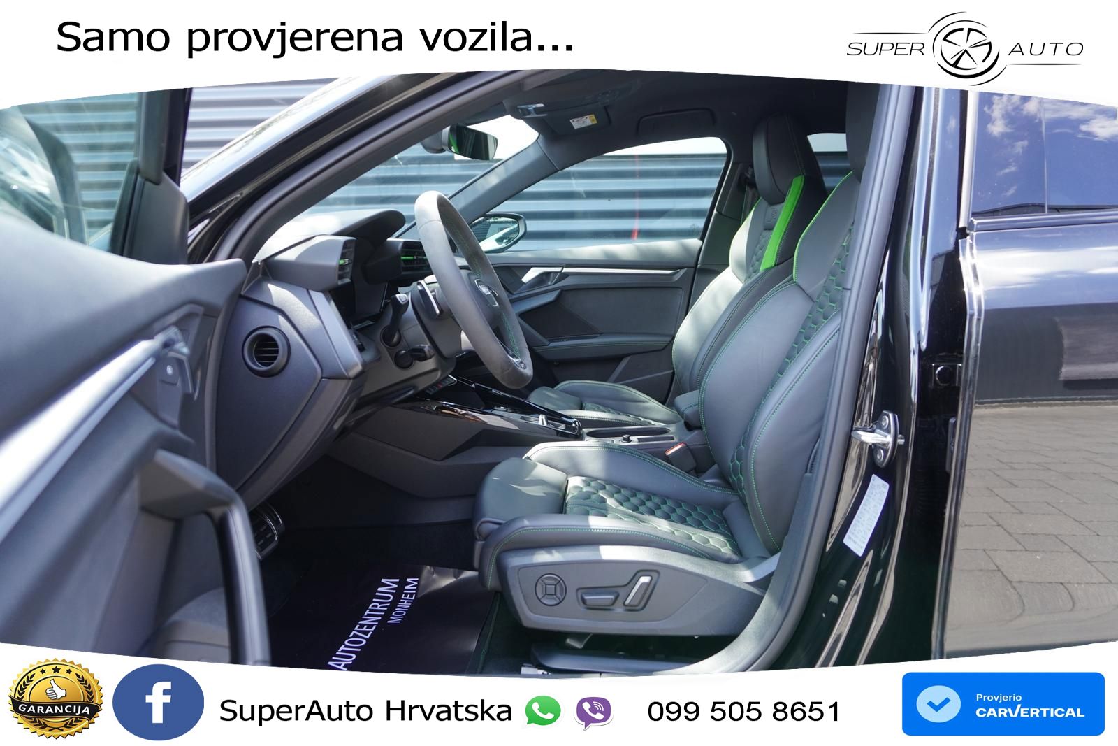 Audi RS3 Sedan 2.5 TFSI (400 KS) quattro S tronic LED+GR SJED+ACC