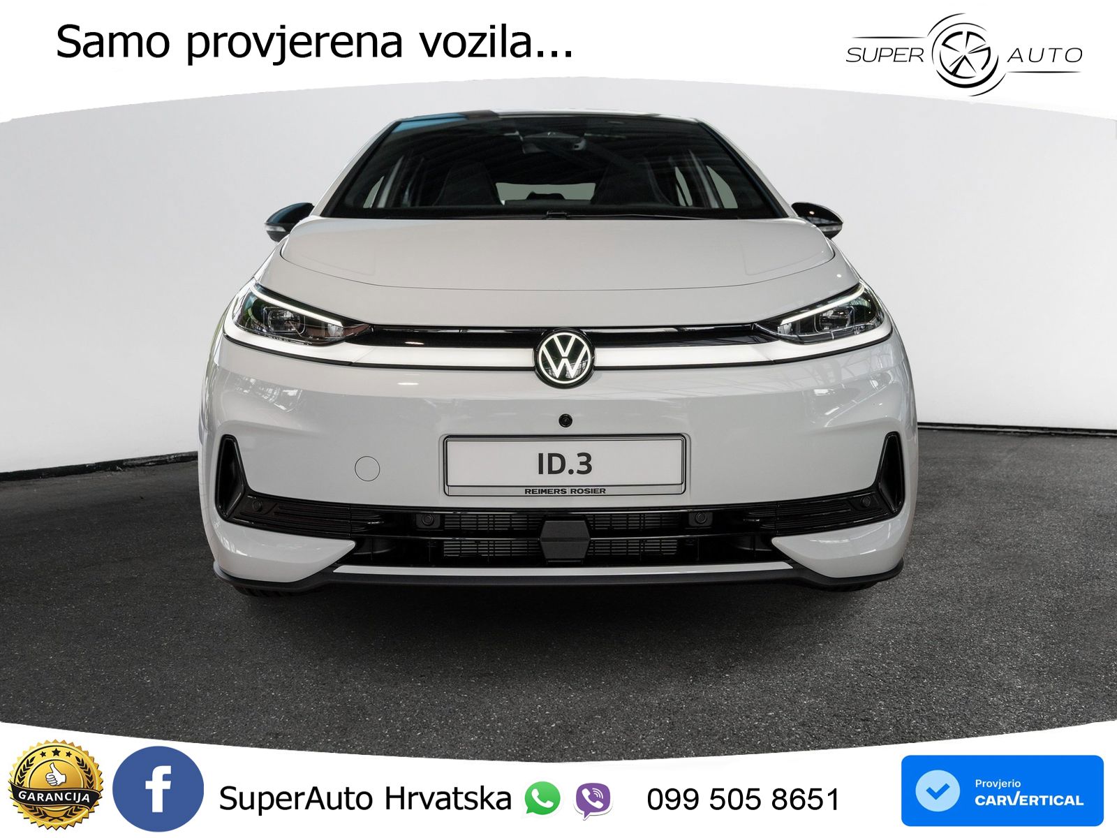Volkswagen ID.3 58 kWh (190 KS)