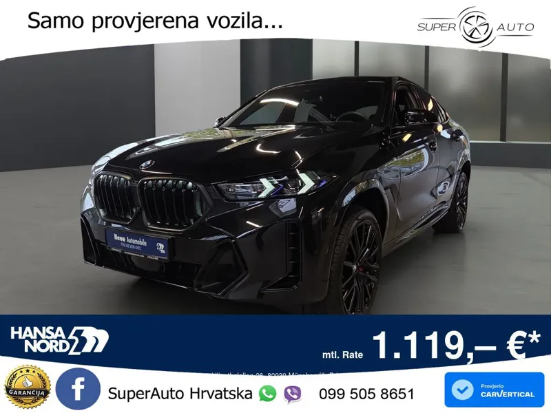 BMW X6 30d (298 KS) xDrive Steptronic LED+GR SJED+ACC