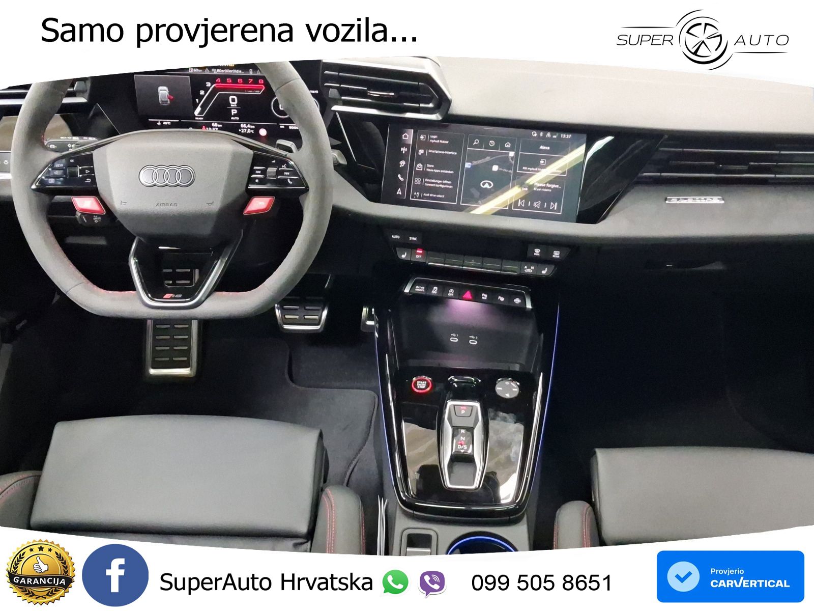 Audi RS3 Sedan 2.5 TFSI (400 KS) quattro S tronic LED+GR SJED+ACC