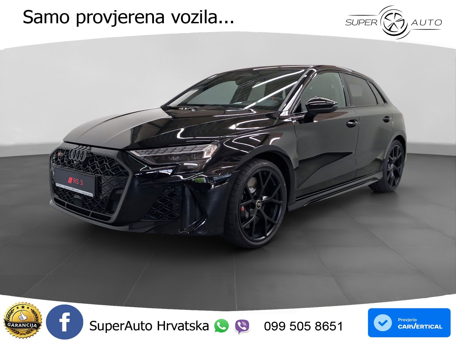 Audi RS3 Sedan 2.5 TFSI (400 KS) quattro S tronic LED+GR SJED+ACC
