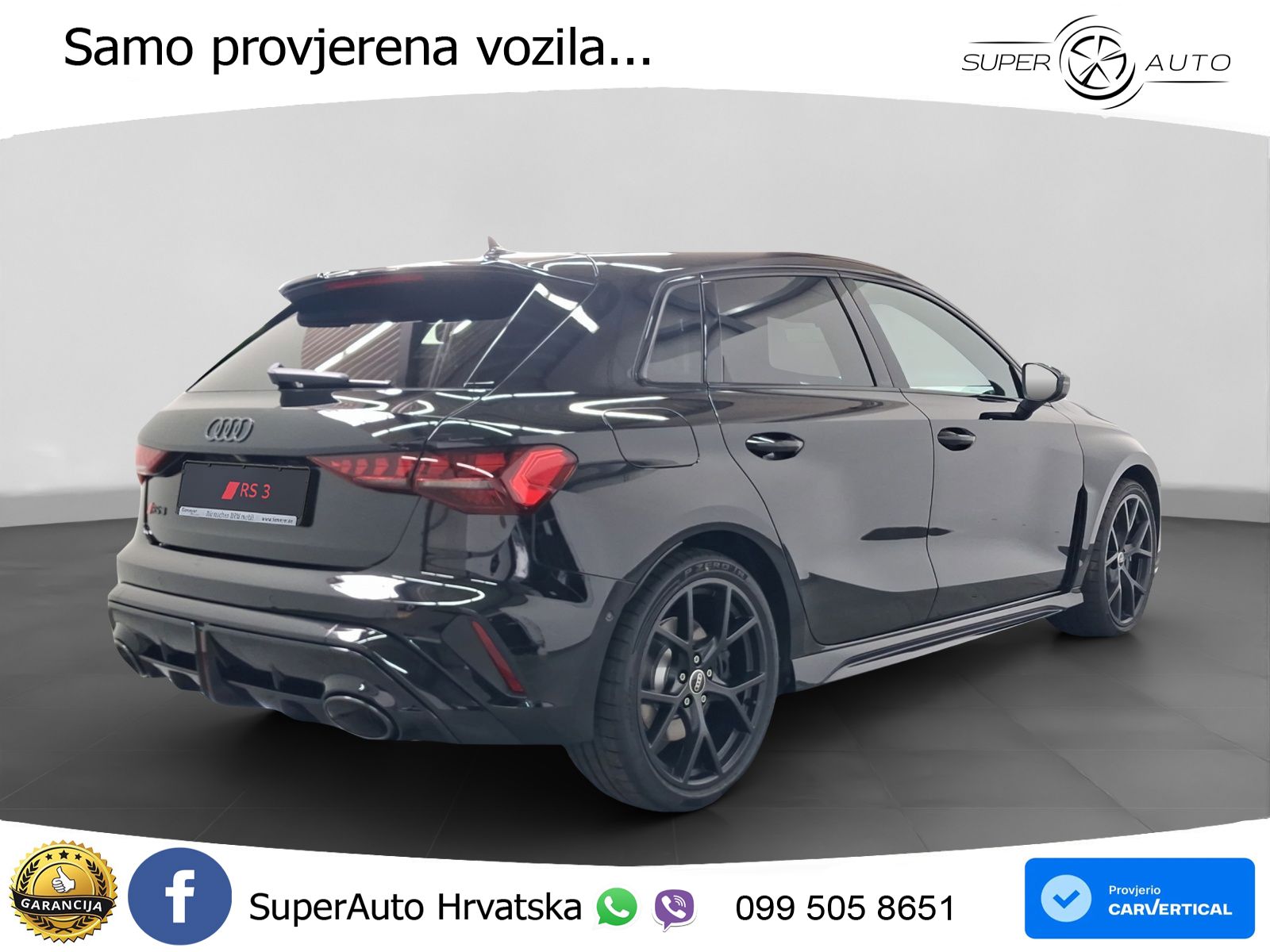 Audi RS3 Sedan 2.5 TFSI (400 KS) quattro S tronic LED+GR SJED+ACC