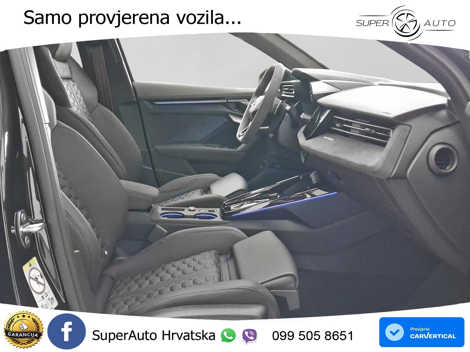 Audi RS3 Sedan 2.5 TFSI (400 KS) quattro S tronic LED+GR SJED+ACC