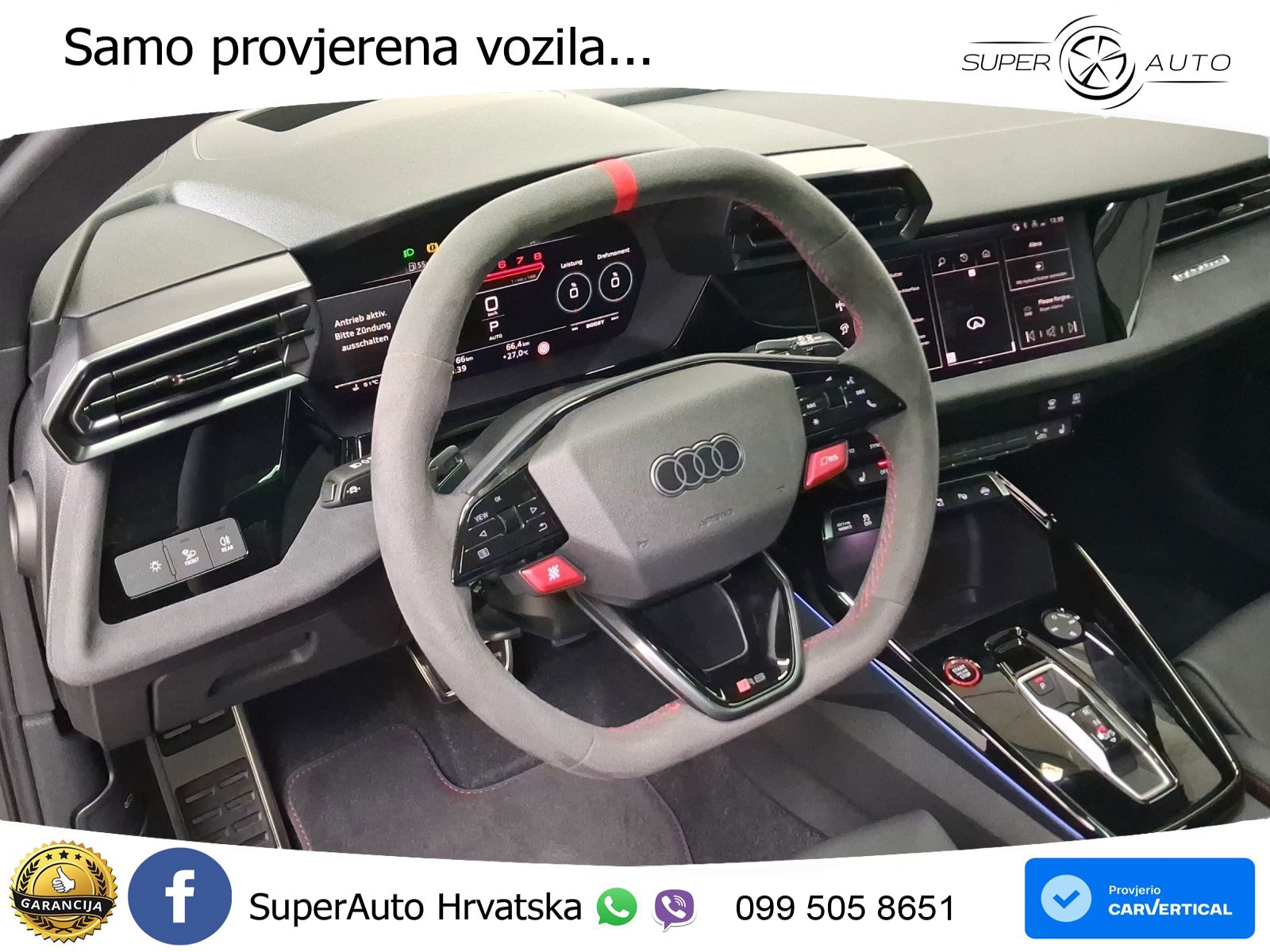 Audi RS3 Sedan 2.5 TFSI (400 KS) quattro S tronic LED+GR SJED+ACC