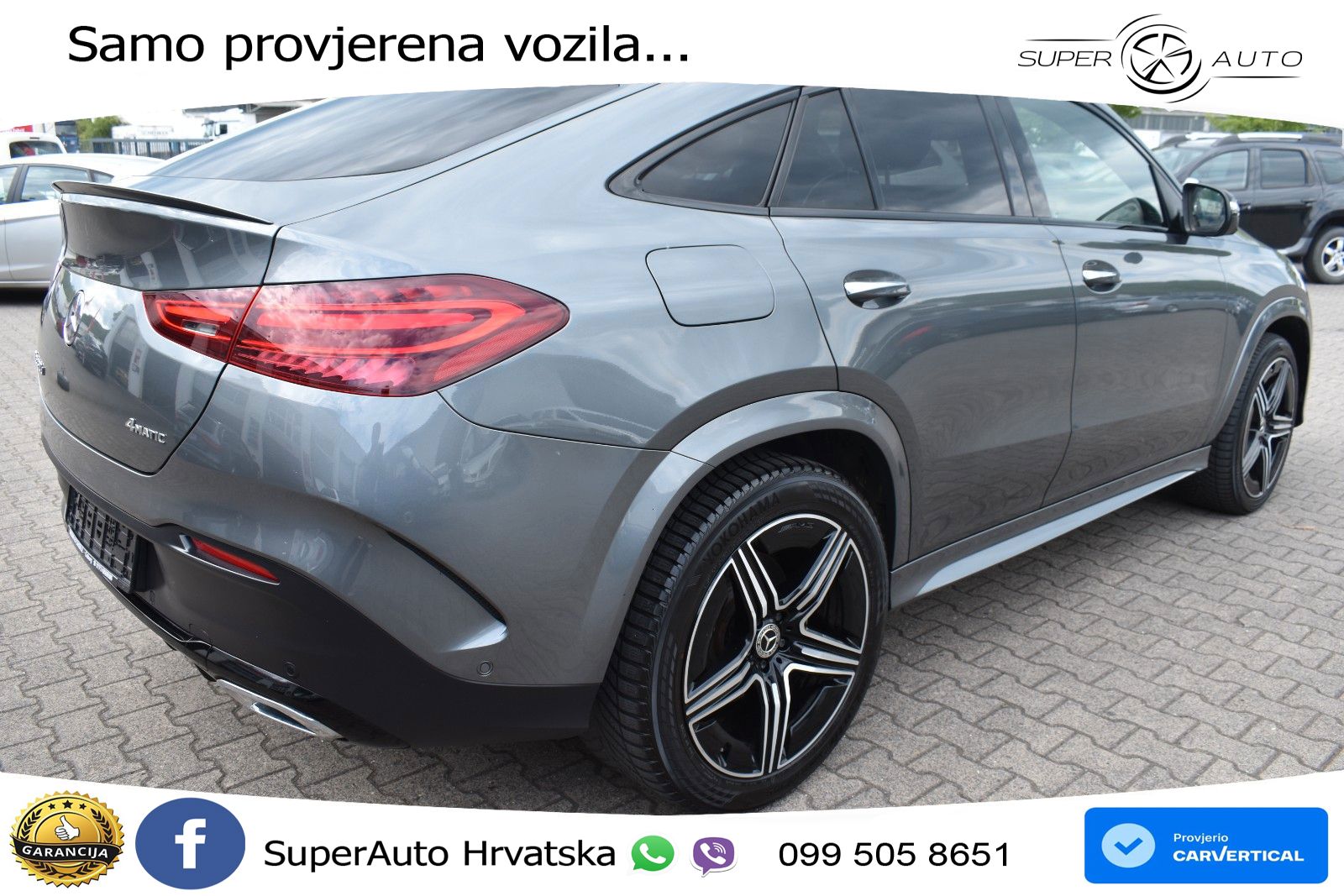 Mercedes GLE Coupe 450d (367 KS) EQ Boost 4MATIC 9G-TRONIC LED+GR SJED+ACC