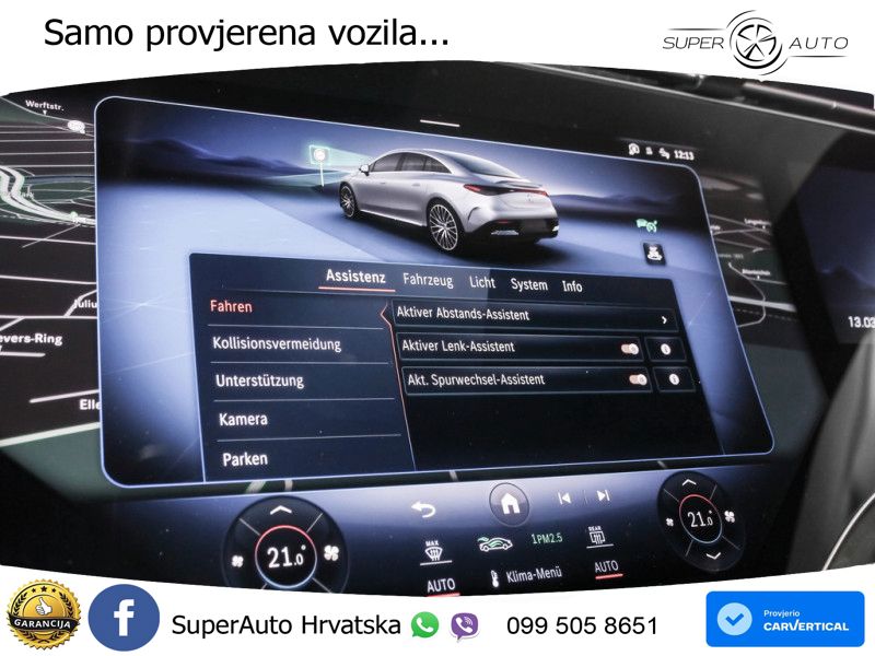 Mercedes EQE AMG 53 100 kWh (625 KS) 4MATIC+ ACC+HEAD+4xGR SJED+360+PANO