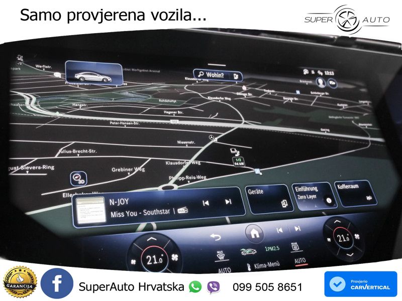 Mercedes EQE AMG 53 100 kWh (625 KS) 4MATIC+ ACC+HEAD+4xGR SJED+360+PANO