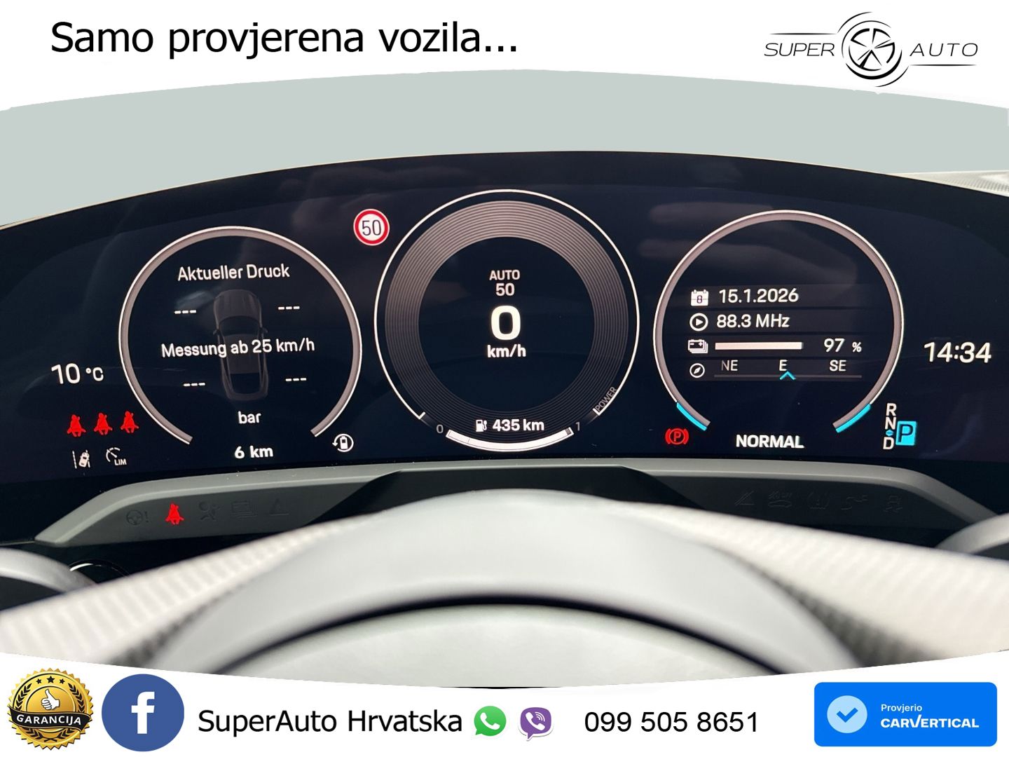Porsche Taycan 4 105 kWh (435 KS)