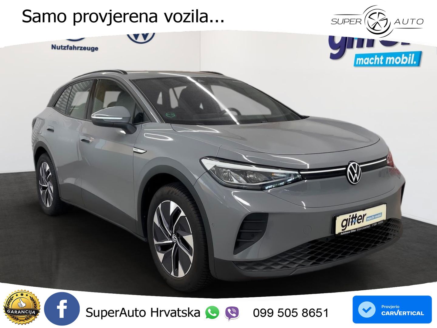 Volkswagen ID.4 Pro Performance 82 kWh (204 KS)