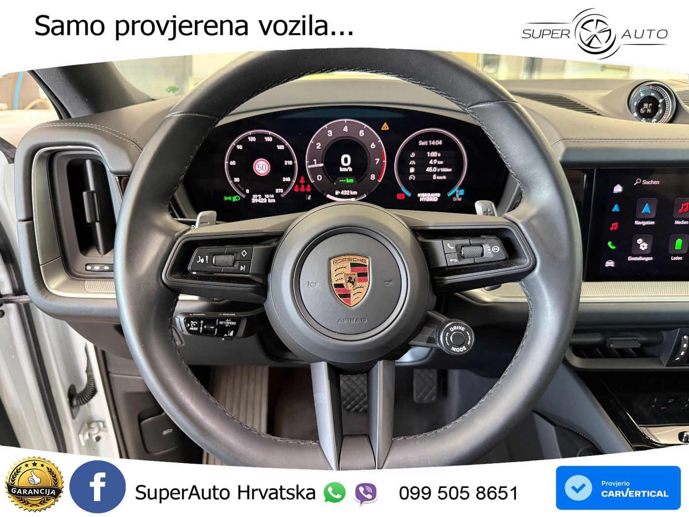Porsche Cayenne Coupe 3.0 V6 (470 KS) E-Hybrid Tiptronic S LED+GR SJED+ACC