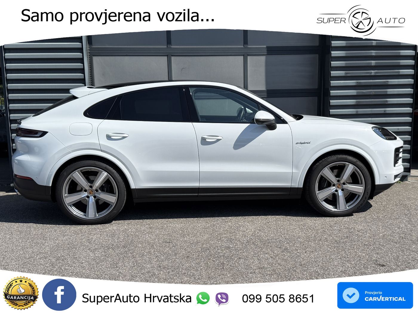 Porsche Cayenne Coupe 3.0 V6 (470 KS) E-Hybrid Tiptronic S LED+GR SJED+ACC