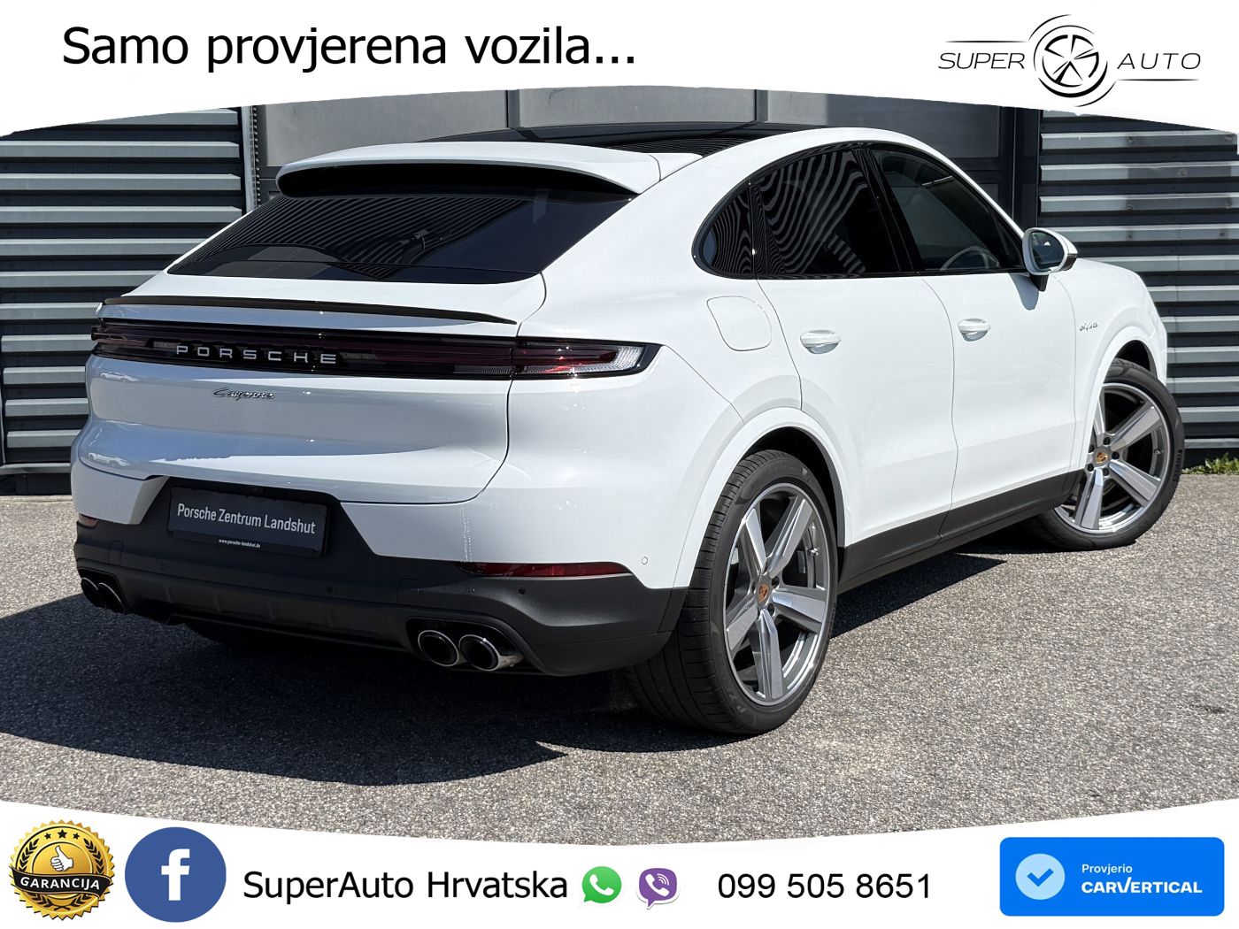 Porsche Cayenne Coupe 3.0 V6 (470 KS) E-Hybrid Tiptronic S LED+GR SJED+ACC