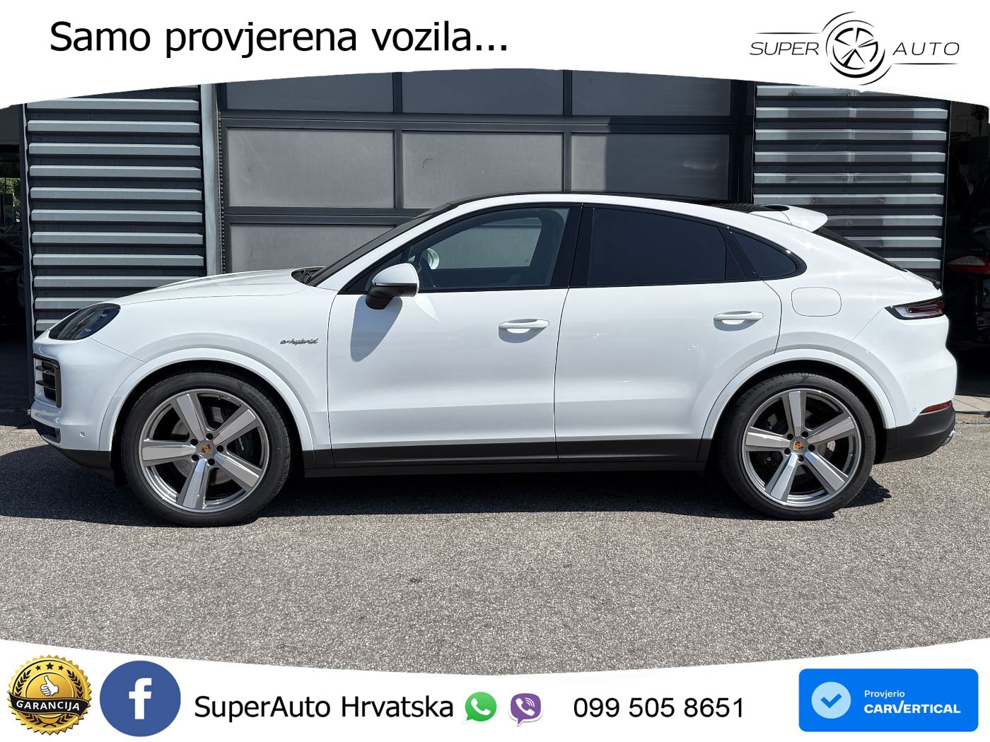Porsche Cayenne Coupe 3.0 V6 (470 KS) E-Hybrid Tiptronic S LED+GR SJED+ACC