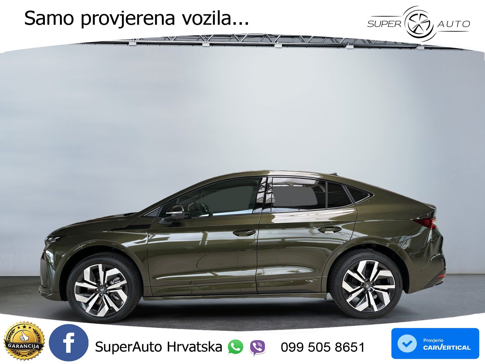 Škoda Enyaq Coupe iV 85 82 kWh (286 KS) SportLine LED+GR SJED+ACC