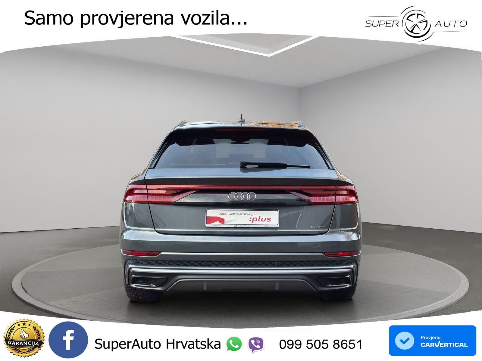 Audi Q8 50 TDI V6 (286 KS) quattro Tiptronic