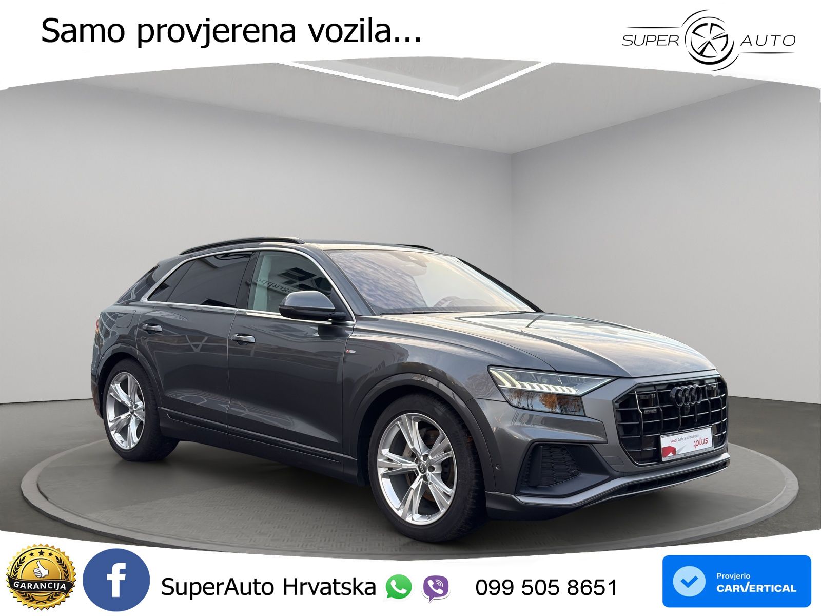 Audi Q8 50 TDI V6 (286 KS) quattro Tiptronic