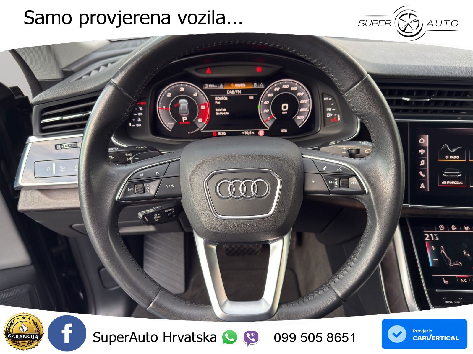 Audi Q8 50 TDI V6 (286 KS) quattro Tiptronic