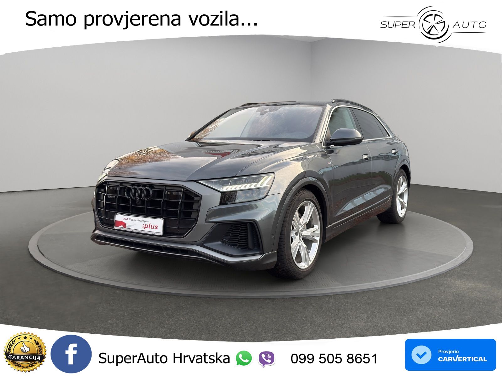 Audi Q8 50 TDI V6 (286 KS) quattro Tiptronic