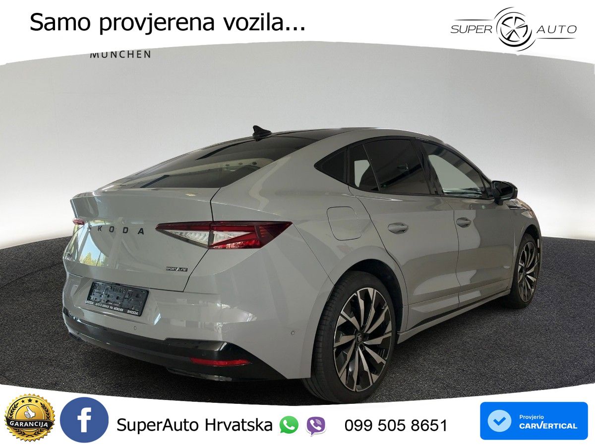 Škoda Enyaq Coupe iV 85 82 kWh (286 KS) SportLine LED+GR SJED+ACC